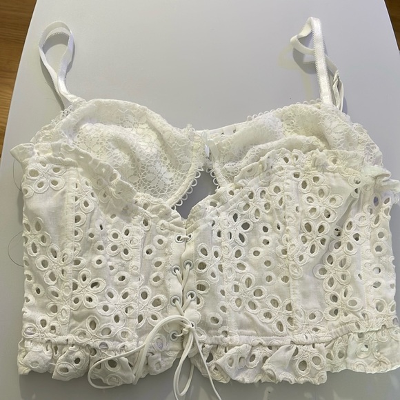 For Love and Lemond White Top - Picture 1 of 3